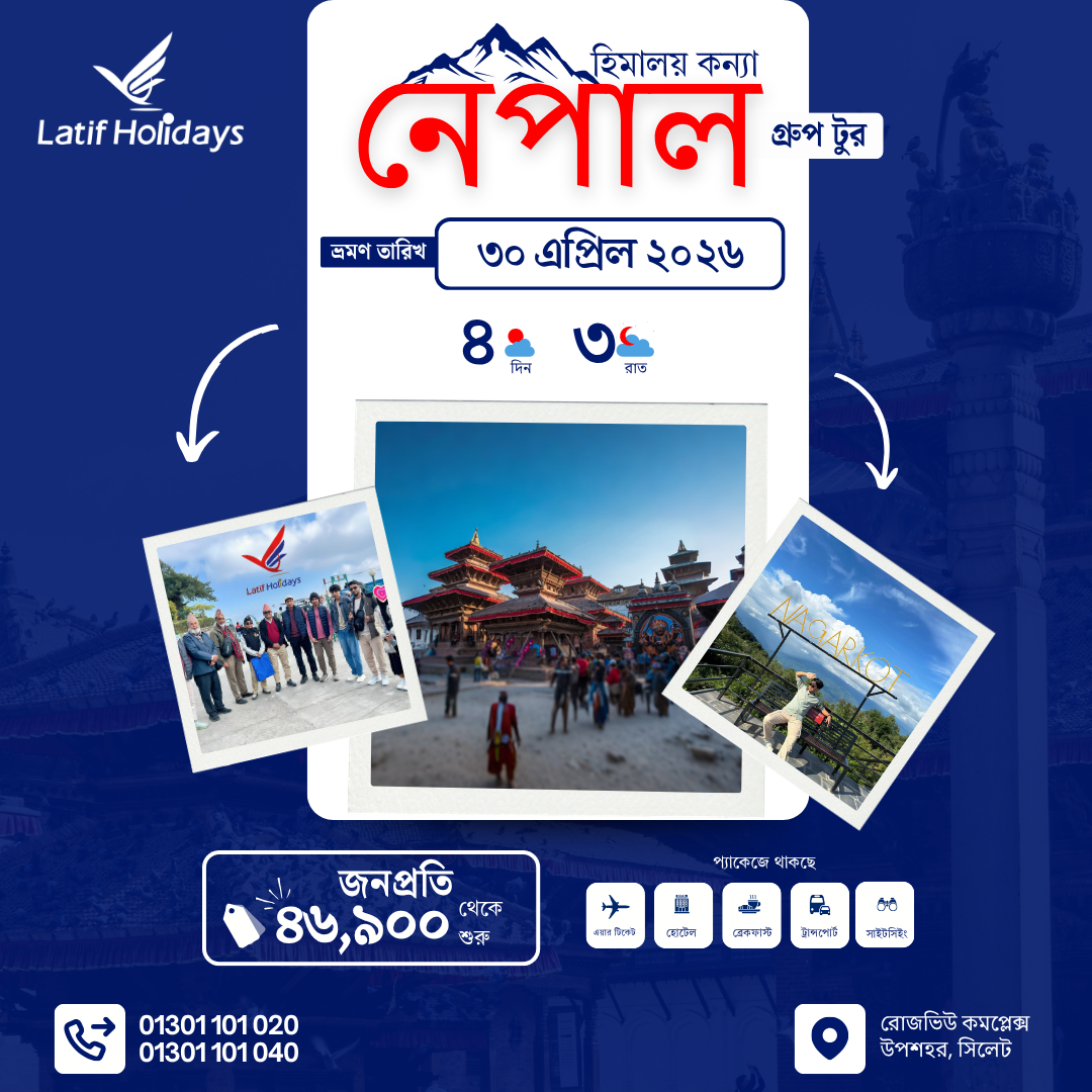 Destinasi Travel Template Berwarna Biru dan Putih Untuk instagram Post Dengan Kolase Style 2