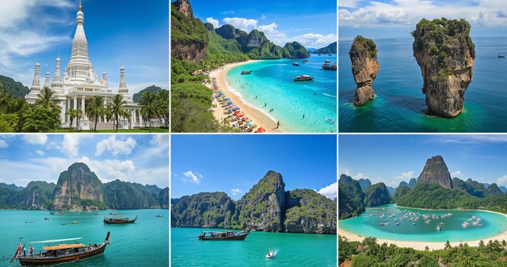 Thailand Thailand top travel destinations beach temple city island nature