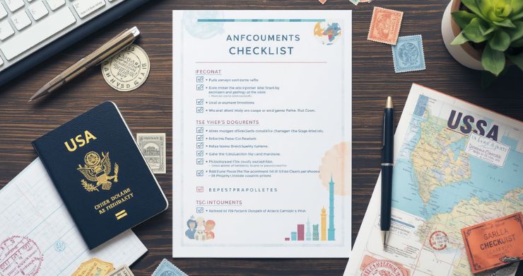 USA visa documents checklist