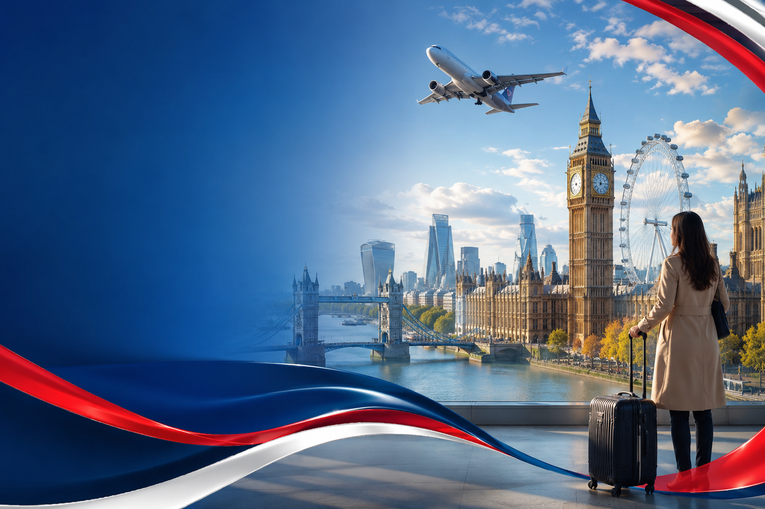 UK Visit Visa from Sylhet, Bangladesh with London landmarks