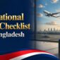 International Travel Checklist from Bangladesh