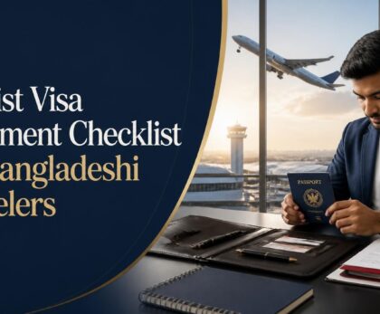 Tourist Visa Document Checklist for Bangladeshi Travelers